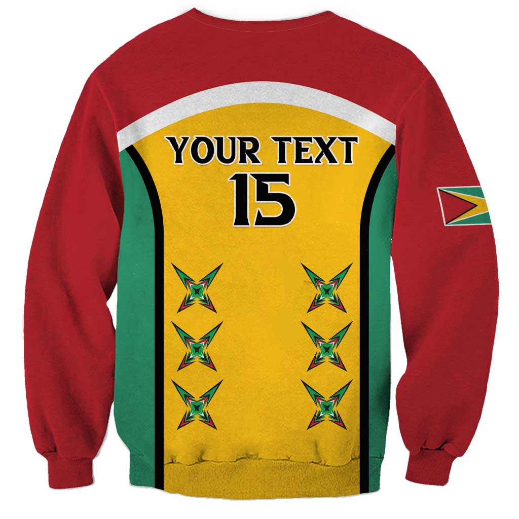 Custom Guyana Cricket Sweatshirt Come On Amazon Warriors