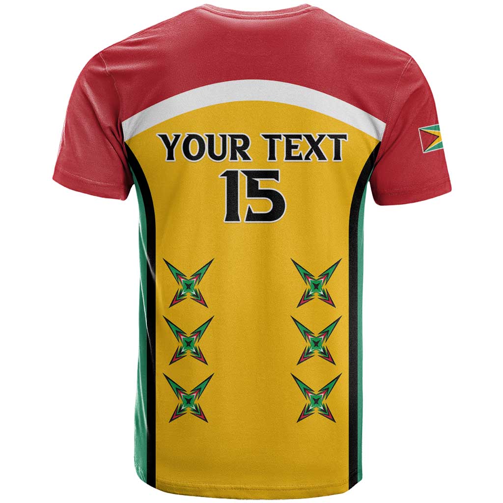 Custom Guyana Cricket T Shirt Come On Amazon Warriors