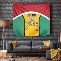 Custom Guyana Cricket Tapestry Come On Amazon Warriors