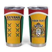 Custom Guyana Cricket Tumbler Cup Come On Amazon Warriors