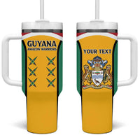 Custom Guyana Cricket Tumbler With Handle Come On Amazon Warriors