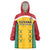 Custom Guyana Cricket Wearable Blanket Hoodie Come On Amazon Warriors