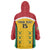 Custom Guyana Cricket Wearable Blanket Hoodie Come On Amazon Warriors