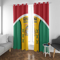 Custom Guyana Cricket Window Curtain Come On Amazon Warriors
