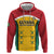 Custom Guyana Cricket Zip Hoodie Come On Amazon Warriors