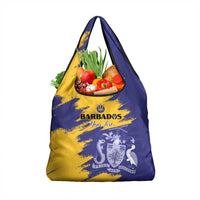 Custom Barbados Royals Cricket Grocery Bag Coat Of Arms Flag Style