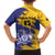 Custom Barbados Royals Cricket Hawaiian Shirt Coat Of Arms Flag Style