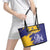 Custom Barbados Royals Cricket Leather Tote Bag Coat Of Arms Flag Style