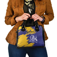Custom Barbados Royals Cricket Shoulder Handbag Coat Of Arms Flag Style