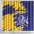 Custom Barbados Royals Cricket Shower Curtain Coat Of Arms Flag Style
