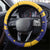 Barbados Royals Cricket Steering Wheel Cover Coat Of Arms Flag Style