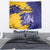 Custom Barbados Royals Cricket Tapestry Coat Of Arms Flag Style