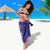 Custom Barbados Royals Cricket Sarong Coat Of Arms Pink - Blue Color