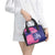 Custom Barbados Royals Cricket Shoulder Handbag Coat Of Arms Pink - Blue Color
