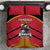 Custom Trinidad and Tobago Cricket Bedding Set Wave Yuh Flag - Trinbago Strong
