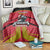 Custom Trinidad and Tobago Cricket Blanket Wave Yuh Flag - Trinbago Strong