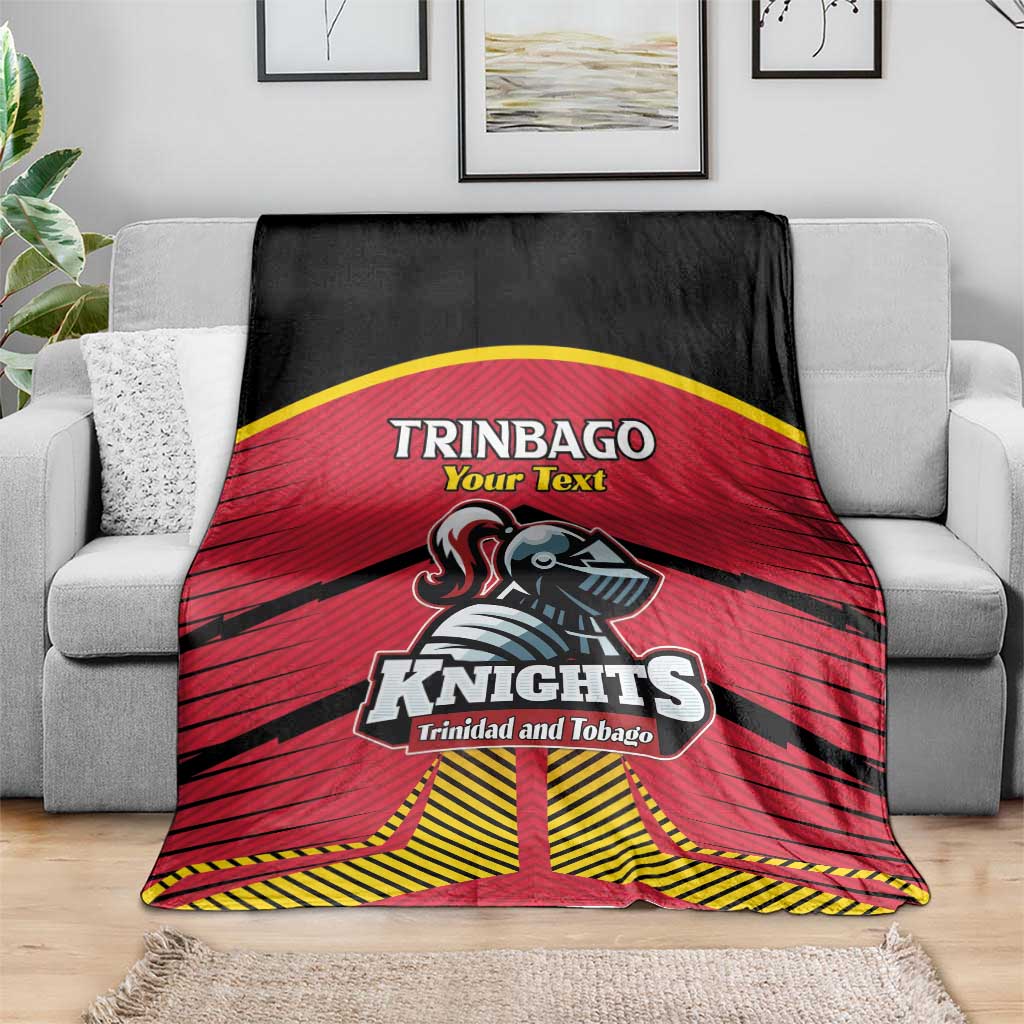 Custom Trinidad and Tobago Cricket Blanket Wave Yuh Flag - Trinbago Strong