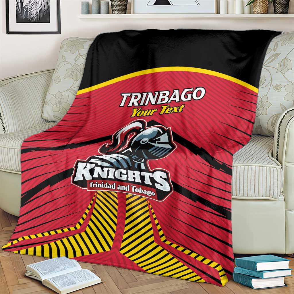 Custom Trinidad and Tobago Cricket Blanket Wave Yuh Flag - Trinbago Strong