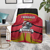 Custom Trinidad and Tobago Cricket Blanket Wave Yuh Flag - Trinbago Strong