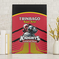 Custom Trinidad and Tobago Cricket Canvas Wall Art Wave Yuh Flag - Trinbago Strong