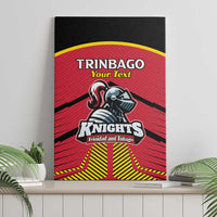 Custom Trinidad and Tobago Cricket Canvas Wall Art Wave Yuh Flag - Trinbago Strong