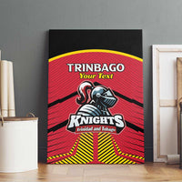 Custom Trinidad and Tobago Cricket Canvas Wall Art Wave Yuh Flag - Trinbago Strong