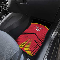 Custom Trinidad and Tobago Cricket Car Mats Wave Yuh Flag - Trinbago Strong