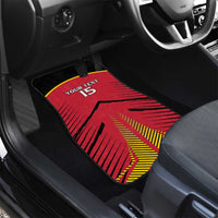 Custom Trinidad and Tobago Cricket Car Mats Wave Yuh Flag - Trinbago Strong