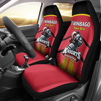 Custom Trinidad and Tobago Cricket Car Seat Cover Wave Yuh Flag - Trinbago Strong