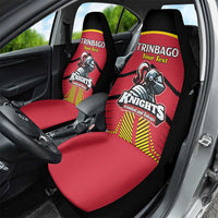 Custom Trinidad and Tobago Cricket Car Seat Cover Wave Yuh Flag - Trinbago Strong