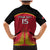 Custom Trinidad and Tobago Cricket Family Matching Mermaid Dress and Hawaiian Shirt Wave Yuh Flag - Trinbago Strong