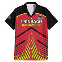 Custom Trinidad and Tobago Cricket Family Matching Mermaid Dress and Hawaiian Shirt Wave Yuh Flag - Trinbago Strong