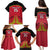 Custom Trinidad and Tobago Cricket Family Matching Puletasi and Hawaiian Shirt Wave Yuh Flag - Trinbago Strong