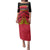 Custom Trinidad and Tobago Cricket Family Matching Puletasi and Hawaiian Shirt Wave Yuh Flag - Trinbago Strong