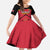 Custom Trinidad and Tobago Cricket Family Matching Summer Maxi Dress and Hawaiian Shirt Wave Yuh Flag - Trinbago Strong