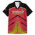 Custom Trinidad and Tobago Cricket Family Matching Summer Maxi Dress and Hawaiian Shirt Wave Yuh Flag - Trinbago Strong