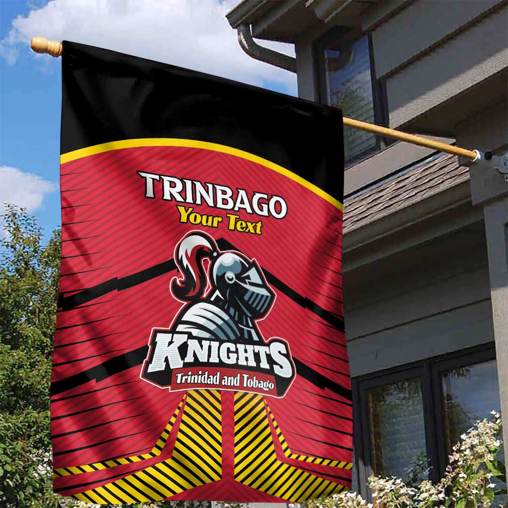 Custom Trinidad and Tobago Cricket Garden Flag Wave Yuh Flag - Trinbago Strong