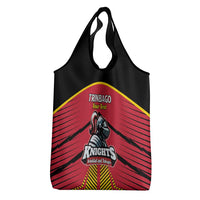 Custom Trinidad and Tobago Cricket Grocery Bag Wave Yuh Flag - Trinbago Strong