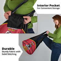 Custom Trinidad and Tobago Cricket Grocery Bag Wave Yuh Flag - Trinbago Strong