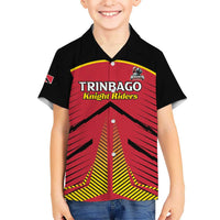 Custom Trinidad and Tobago Cricket Hawaiian Shirt Wave Yuh Flag - Trinbago Strong
