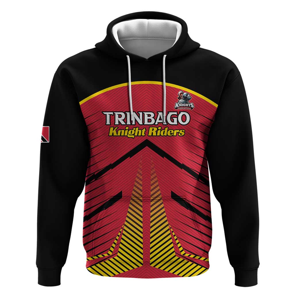 Custom Trinidad and Tobago Cricket Hoodie Wave Yuh Flag - Trinbago Strong