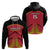 Custom Trinidad and Tobago Cricket Hoodie Wave Yuh Flag - Trinbago Strong