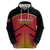 Custom Trinidad and Tobago Cricket Hoodie Wave Yuh Flag - Trinbago Strong