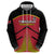 Custom Trinidad and Tobago Cricket Hoodie Wave Yuh Flag - Trinbago Strong