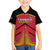 Custom Trinidad and Tobago Cricket Kid Hawaiian Shirt Wave Yuh Flag - Trinbago Strong