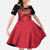Custom Trinidad and Tobago Cricket Kid Short Sleeve Dress Wave Yuh Flag - Trinbago Strong