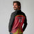 Custom Trinidad and Tobago Cricket Long Sleeve Polo Shirt Wave Yuh Flag - Trinbago Strong