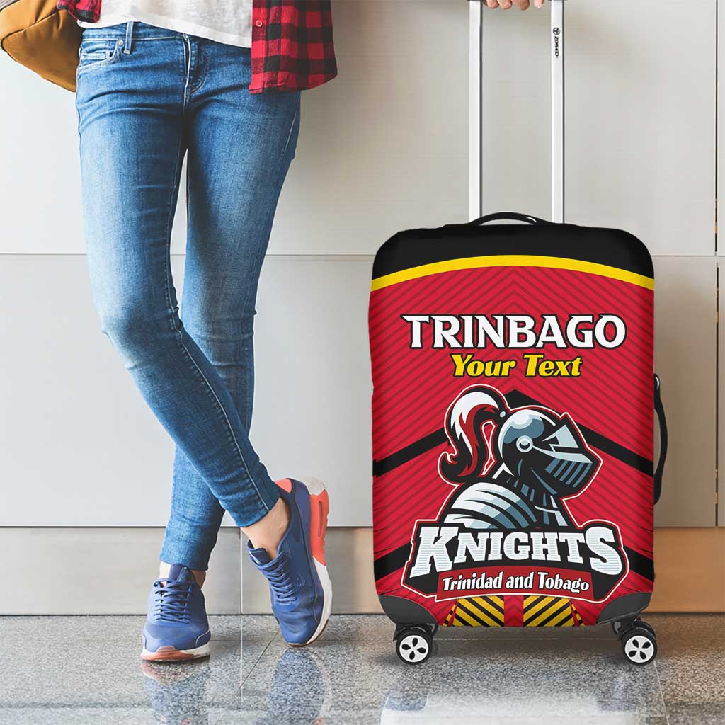 Custom Trinidad and Tobago Cricket Luggage Cover Wave Yuh Flag - Trinbago Strong