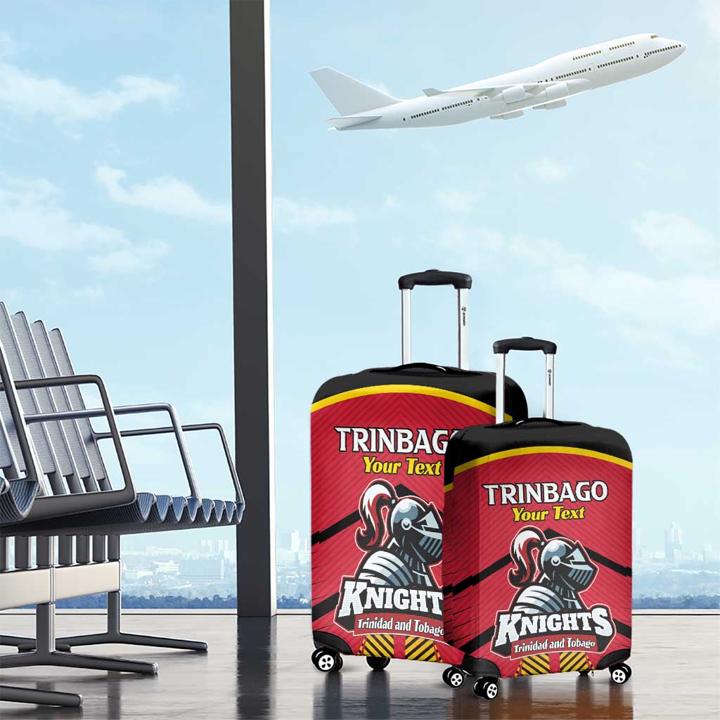 Custom Trinidad and Tobago Cricket Luggage Cover Wave Yuh Flag - Trinbago Strong