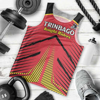 Custom Trinidad and Tobago Cricket Men Tank Top Wave Yuh Flag - Trinbago Strong